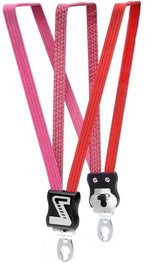 Snelbinder Trio Simson kort met 3 binders - roze rood