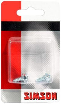 SIMSON SLOT PARKERS - Set di montaggio con blocco dell'anello, 4.8x13mm, argento