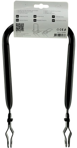 Simson Backorst stretto nero con cuscino posteriore in vinile