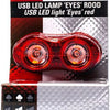 Simson usb led lamp eyes rood 3 lumen