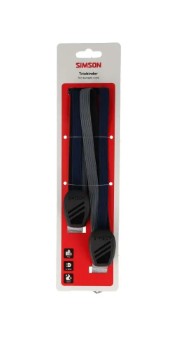 Carpeta trío Simson 60cm negro azul antracita