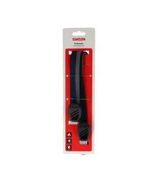 Carpeta trío Simson 71cm negro azul antracita
