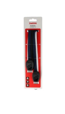 Carpeta trío Simson 71cm negro azul blanco