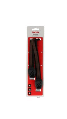 Carpeta trío Simson 71cm negro marrón