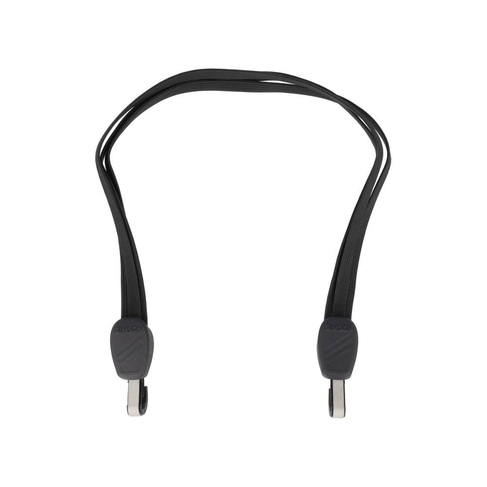 Cinturino per moschettone Simson 60 cm nero