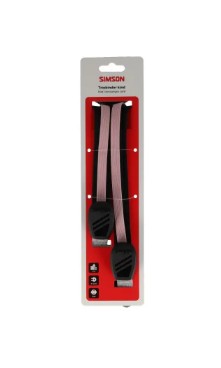 Raccoglitore trio Simson 24 pollici nero rosa