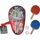 Set da ping pong 4 pezzi