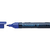 Schneider rotulador permanente 230 redondo azul 10uds