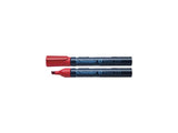 Schneider marker permanent 233 chisel red 10 pcs - afbeelding 2