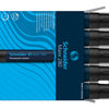 Schneider rotulador permanente 280 cincel negro 5uds