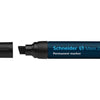 Schneider rotulador permanente 280 cincel negro 5uds