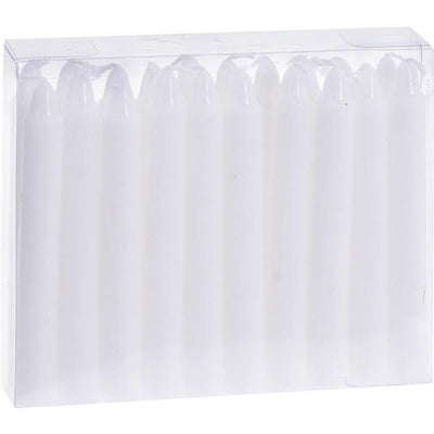 Home Styling Velas para árbol de Navidad 20 piezas 10,5 cm blanco