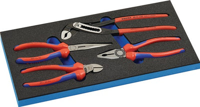 Knipex gereedschapsmodule | 4-delig 1 3-module | set tangen | tangenset | 1 stuk - s4000871292 - s4000871292