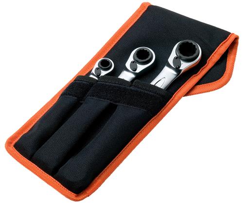 Juego de llaves de trinquete Bahco 8 19mm 3 piezas