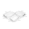 Sänger juego de fuentes para horno vidrio rectangular 3 piezas
