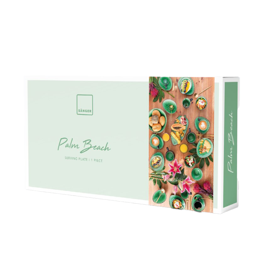 Sänger serveerschaal blad palm beach