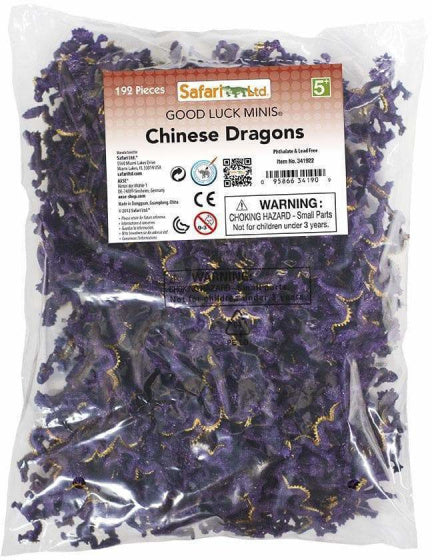 Safari Chinese Dragons Play Set 2,5 cm 192 pezzi