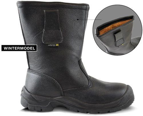 Botas de trabajo Safeet monza altas s3 | negro | talla 45 - 8719388008851