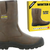 Ty safe jogger alaska boot s3 caja de invierno | marrón | talla 40 - 00.118.068.40