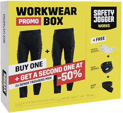 Caja de ropa de trabajo Ty Safe Jogger deneb | negro | talla 54 - s40200540