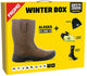 Safety jogger alaska laars s3 winter box | bruin | maat 38 - 00.118.068.38