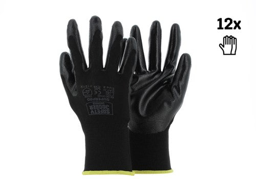 Safety jogger handschoenen superpro 4121x | zwart | maat 9 - 00.118.107.09