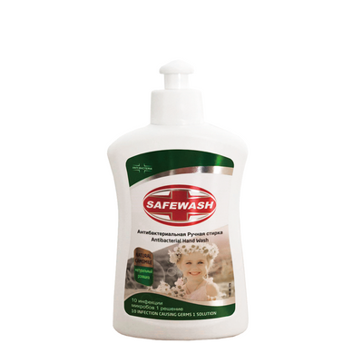 Safewash jabón de manos antibacteriano manzanilla natural niños 220ml