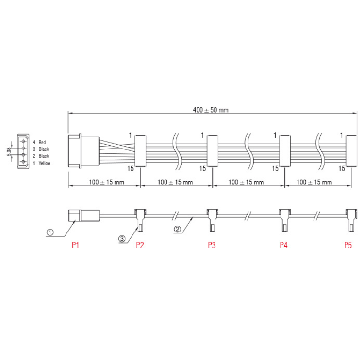 Delock Adapter Extension Sata 22pin maschio femmina