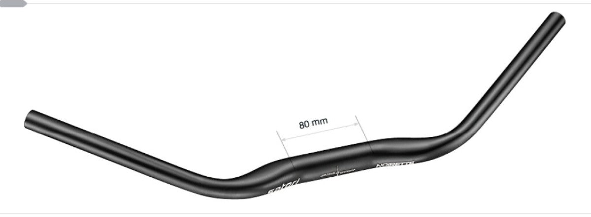 Satori Noirette Directing Bend 31.8 mm Matte Black 630 mm (E-Bike)
