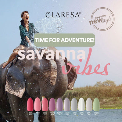 Claresa Claresa UV LED Gelak 5ml Purple 613 Savanna Vibes