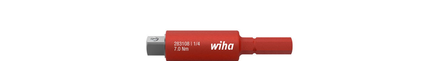 Wiha adapter slimvario® electric voor 1 4 dopsleutels - 43139 - 43139