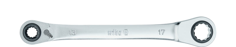 Wiha dubbele ratelringsleutel | 4in1 45421