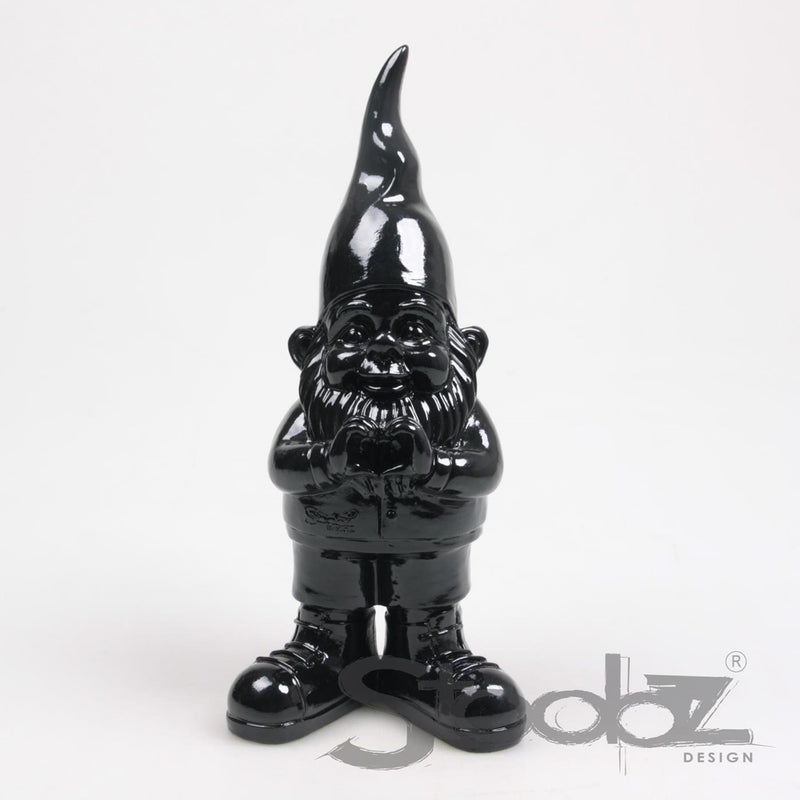 Stoobz gnomo corazón negro 29,5cm