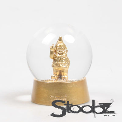 Stoobz gnome, vete a la mierda agitando bola dorada