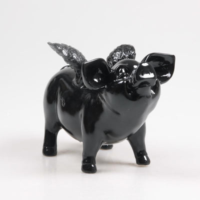 Stoobz design hucha stoobz con alas negro