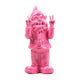 Stoobz design stoobz gnomo della pace fucsia 13x11x31cm