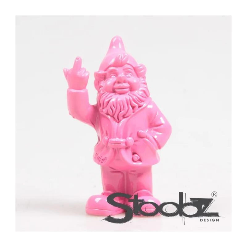 Stoobz design stoobz kabouter f*ck you fuchsia 10cm