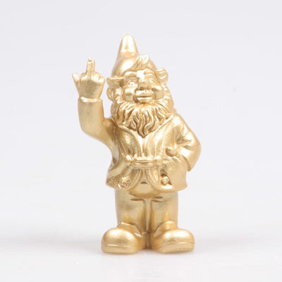 Stoobz design stoobz gnomo f*ck you gold 10 cm