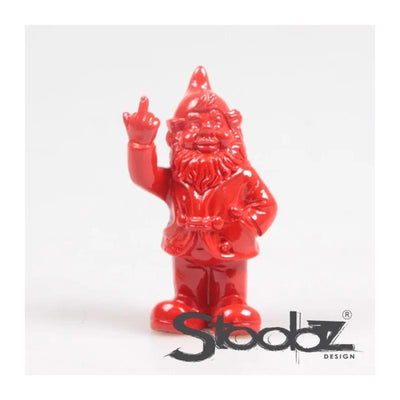Stoobz design stoobz gnomo vete a la mierda rojo 10cm
