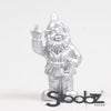 Stoobz design stoobz gnomo f*ck you argento 10 cm