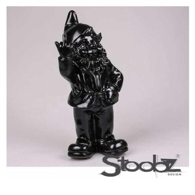 Stoobz design stoobz gnomo f*ck you nero 10 cm
