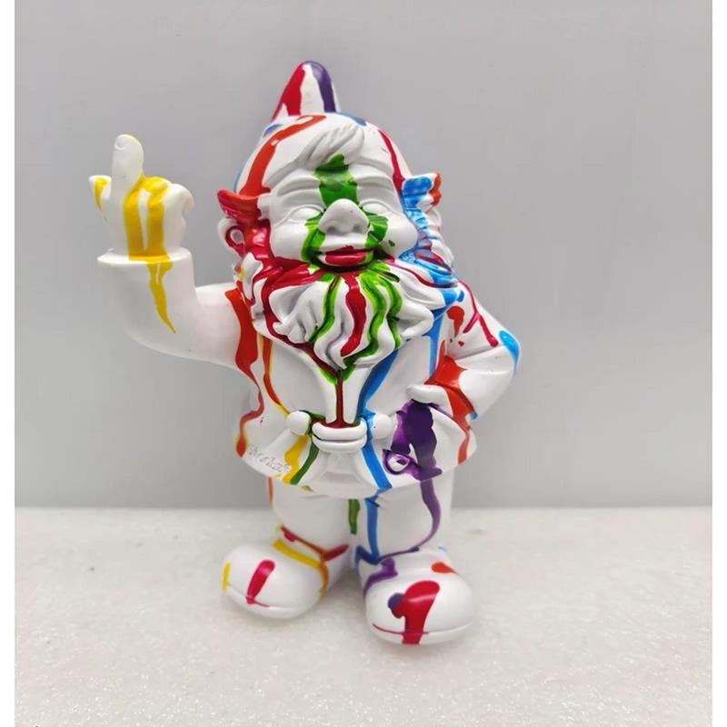 Stoobz design stoobz art gnome vete a la mierda raya 20cm