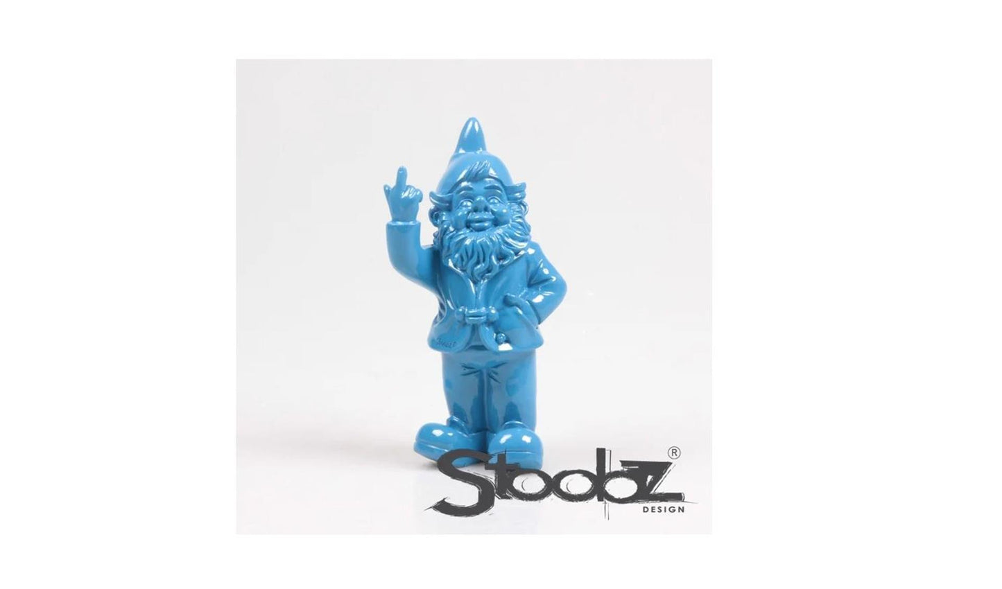 Stoobz design stoobz gnomo f*ck you blu 20 cm