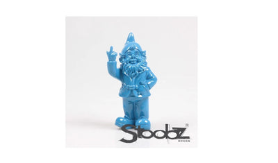 Stoobz design stoobz gnomo f*ck you blu 20 cm