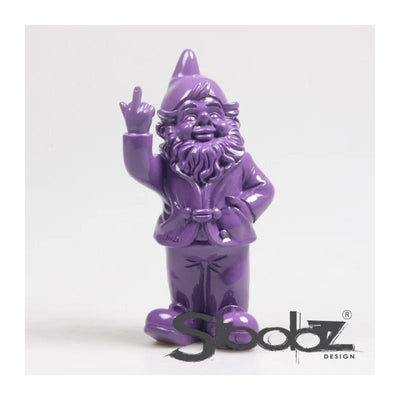 Stoobz design stoobz gnomo f*ck you viola 20 cm