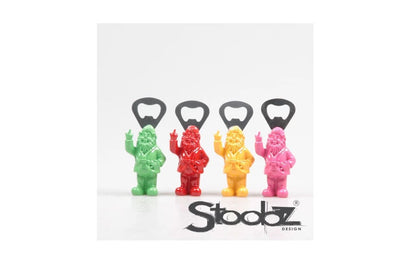 Stoobz design stoobz gnomo f*ck you apribottiglie 8 cm