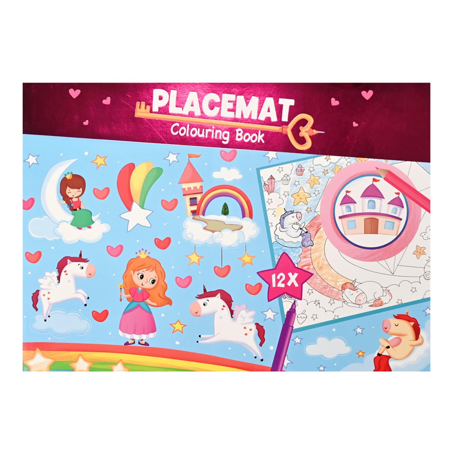 Wins holland placemat kleurboek - jungle