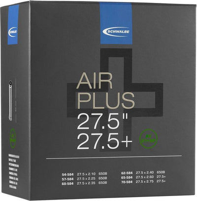 Schwalbe Inner Tube Air Plus AV21AP | 40 62-584 | Auto