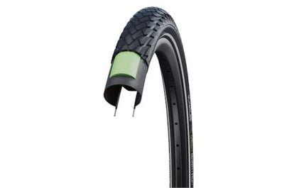 Schwalbe Tire Green Marathon Greenguard 28x1 5 8x1 3 8 (37-622) Nero