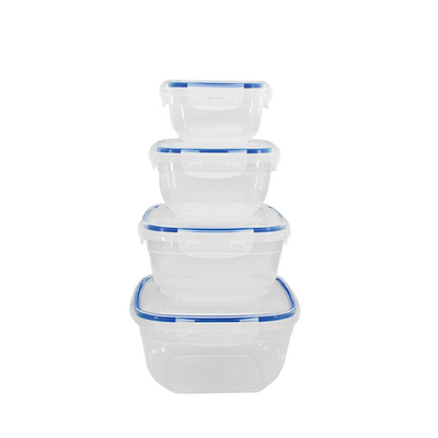 Schäfer contenitori per alimenti freschi blu, set da 4 pezzi